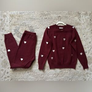 Knit Heart Set - New!